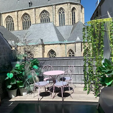 Wellness Loft With Sauna, Jacuzzi, Roof Terrace & Amazing View Antwerp
