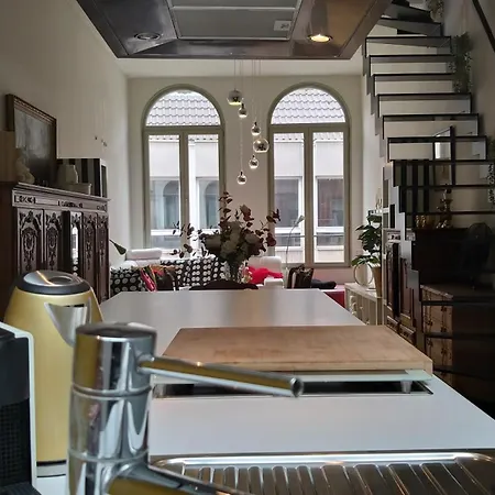 Wellness Loft With Sauna, Jacuzzi, Roof Terrace & Amazing View Apartment Antwerp
