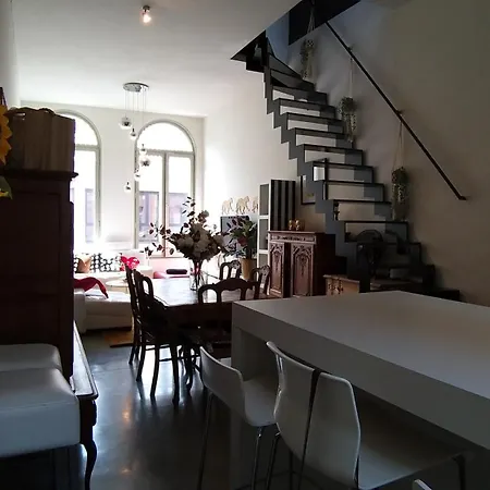 Apartment Wellness Loft With Sauna, Jacuzzi, Roof Terrace & Amazing View Antwerp