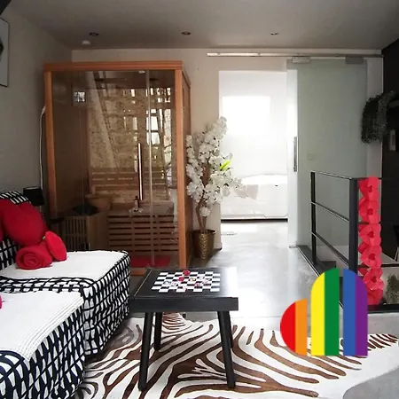 Wellness Loft With Sauna, Jacuzzi, Roof Terrace & Amazing View Apartment Antwerp