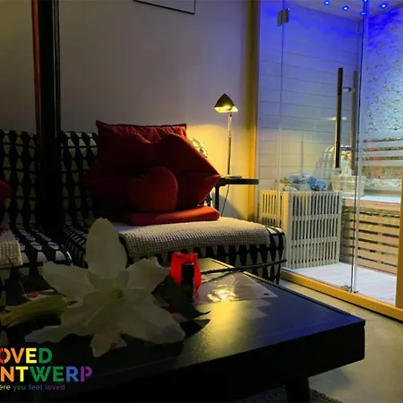Wellness Loft With Sauna, Jacuzzi, Roof Terrace & Amazing View Antwerp