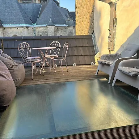 Wellness Loft With Sauna, Jacuzzi, Roof Terrace & Amazing View Anvers